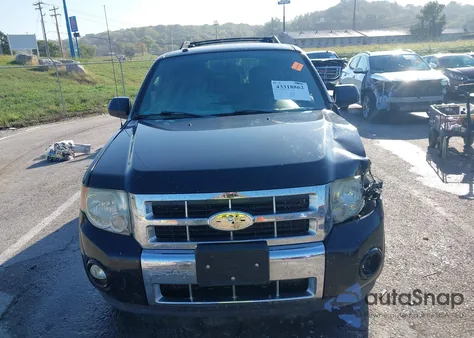 2012 Ford Escape Limited from USA, damaged, VIN 1FMCU9E79CKA78776